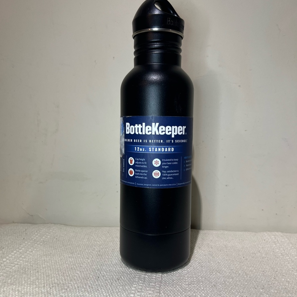Black Insulated Bottle